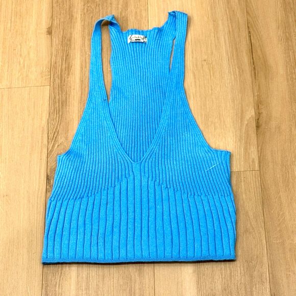 NWOT Free People 'intimately' Ego Swift Cami in Blue - Women's size M - Picture 2 of 6